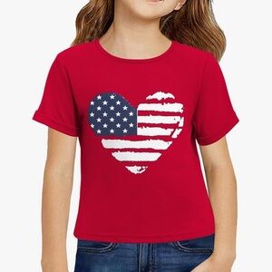 Cropped Fourth of July shirt